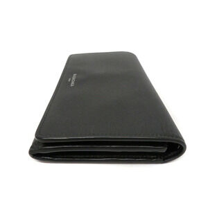 Balenciaga Money Wallet Essential Black Long Leather